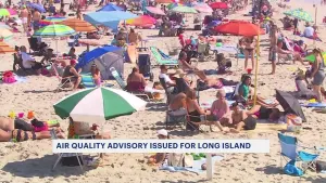 Air quality advisory issued for Long Island