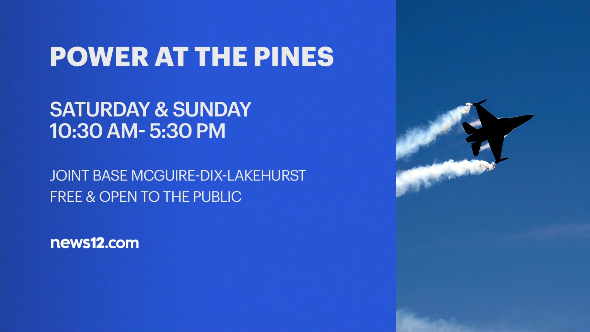 Power in the Pines airshow returns for 1st time since before pandemic