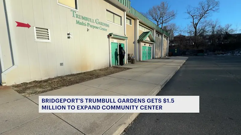 Story image: Bridgeport's Trumbull Gardens gets $1.5 million to expand community & athletic centers