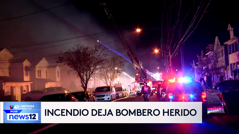 Story image: Univision 41 News Brief: Incendio en Roselle, Nueva Jersey deja sin hogar a varias familias