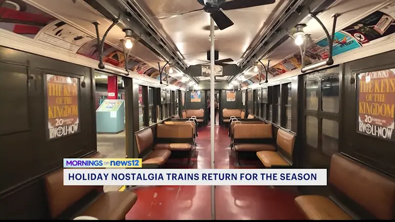 Story image: Hop aboard New York's Holiday Nostalgia Train this season
