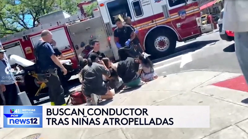 Story image: Univision 41 News Brief: Conductor atropella a 2 menores de edad y huye de la escena en Queens