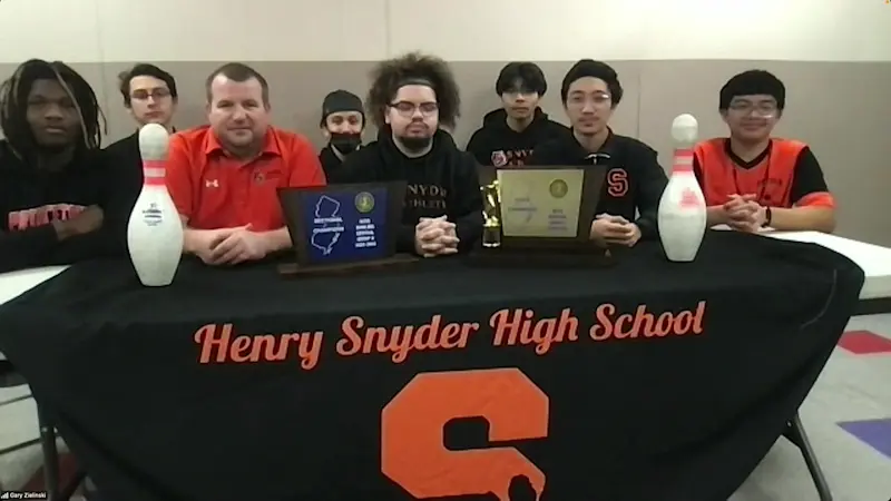 Story image: Spotlight New Jersey: Henry Snyder High School boys bowling team