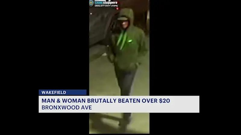 Story image: Police: Man, woman brutally beaten and robbed for $20 in Wakefield