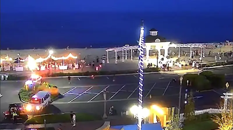 Story image: Prosecutor: 2 people charged in fatal shooting at Pier Village