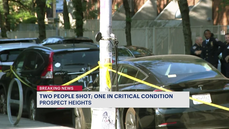 Story image: NYPD: 2 men shot, one critical, after shooting in broad daylight in Prospect Heights