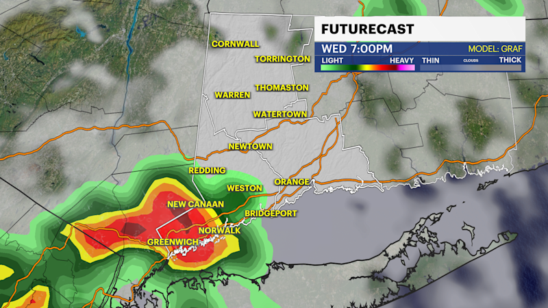 Story image: Feels like mid-90s today, thunderstorm chances this afternoon