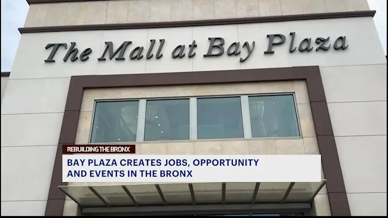 Story image: Bay Plaza creates jobs, opportunity and events in The Bronx