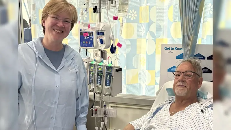 Story image: Retired NYPD sergeant from Locust Valley receives lifechanging kidney donation from nephew's wife