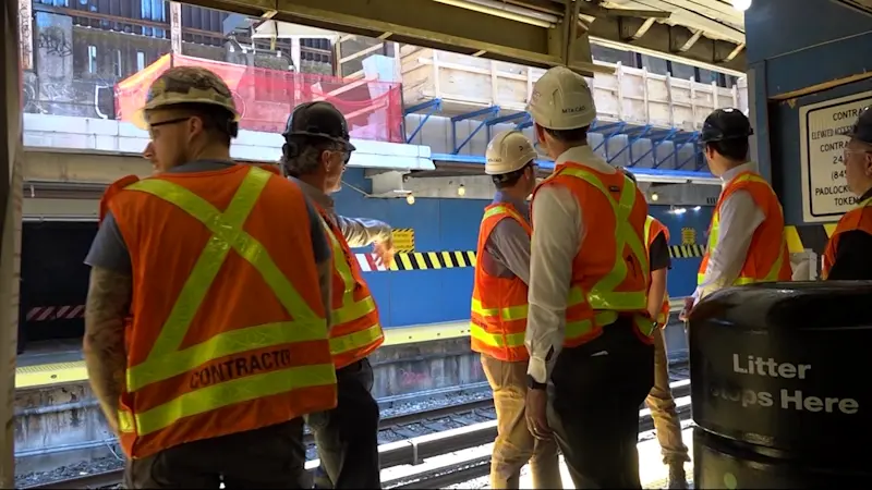 Story image: Rebuilding Brooklyn: Church Avenue subway station getting new entrance, elevators