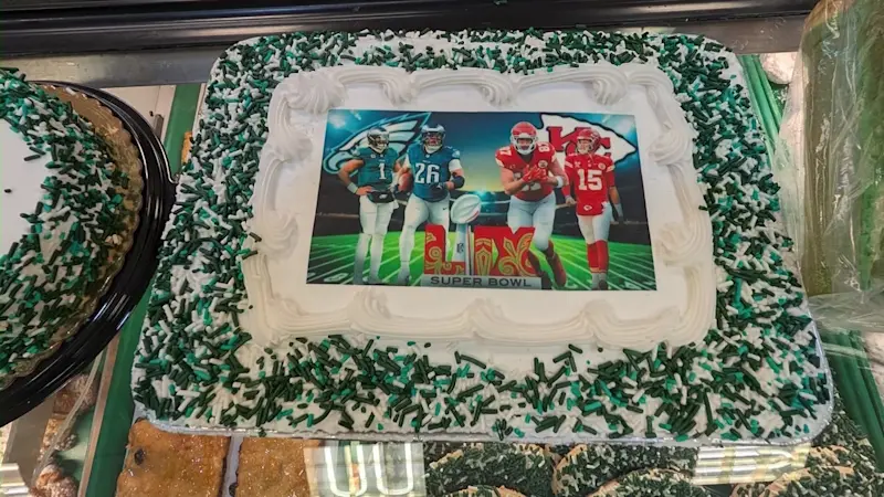 Story image: Eagles fever hits New Jersey ahead of Super Bowl