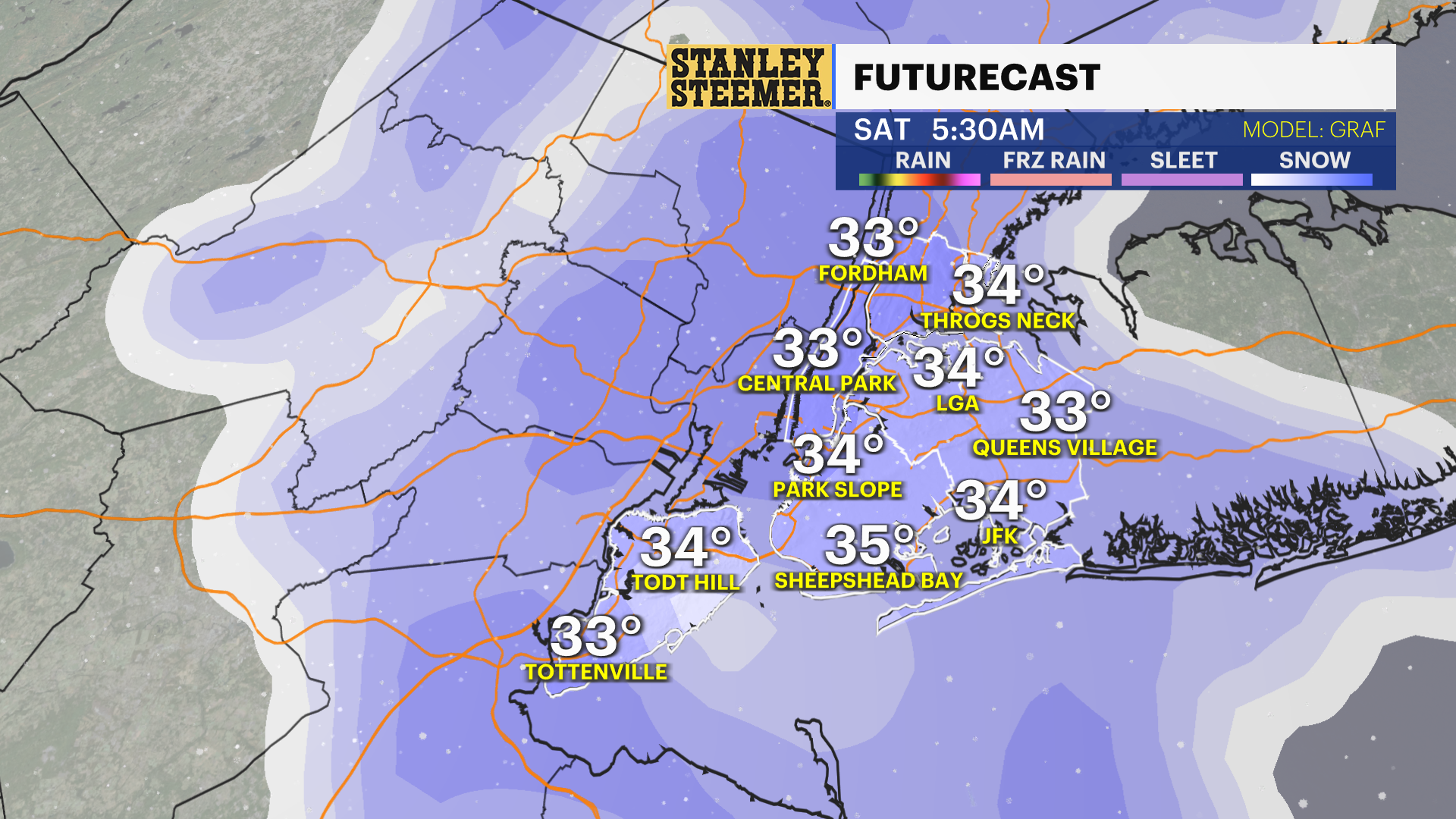 STORM WATCH: First Accumulating Snow Of The Season Is Possible Into ...