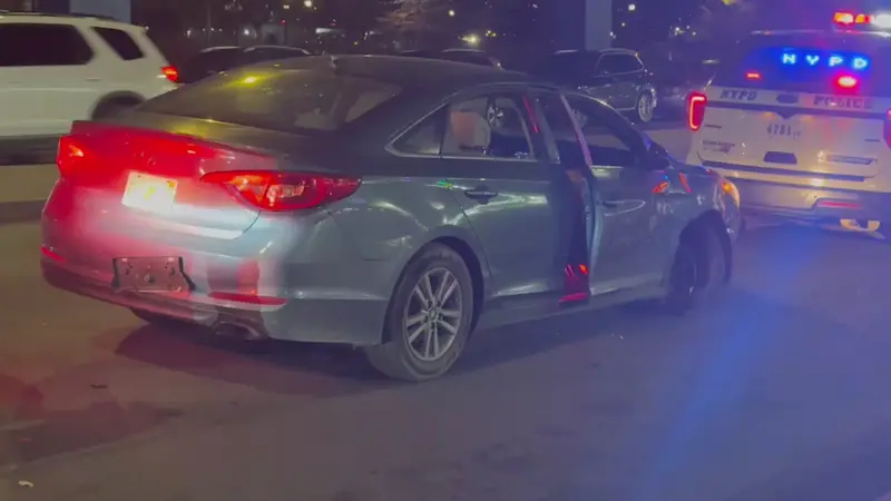 Story image: NYPD: Police officer struck by car in Concourse Village