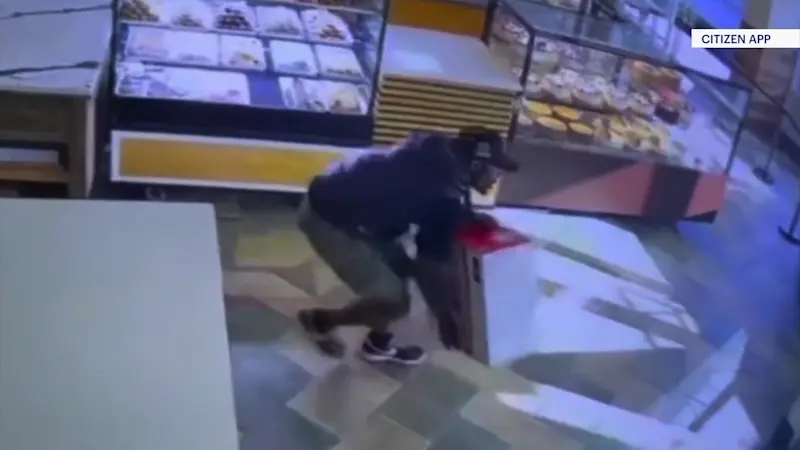 Story image: Woman claims person who stole item from Yonkers bakery also stole from her wine shop