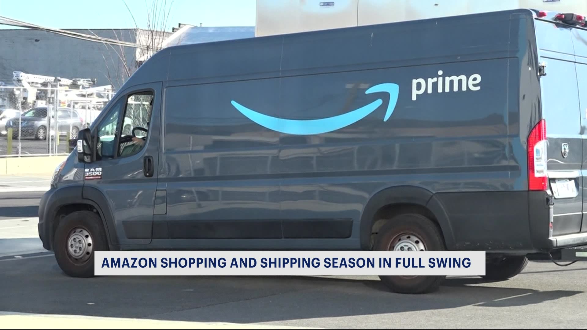 Amazon holiday delivery season in full swing