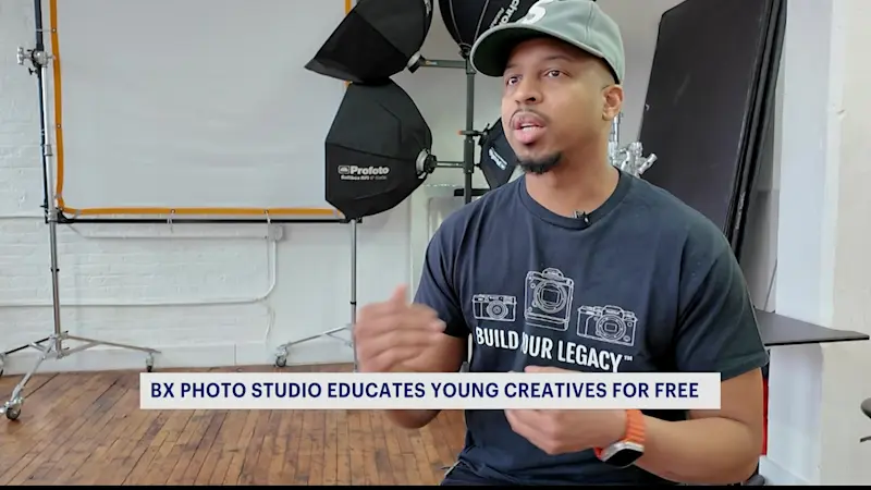 Story image: Bronx photography studio aims to support, teach creatives without giving them extra financial burden