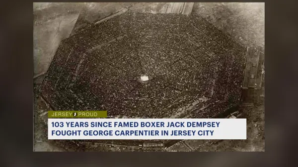 Jersey Proud: 103rd anniversary of championship boxing match in Jersey City