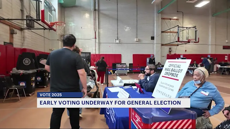 Story image: Day 2: Another massive early voting turnout in New York City