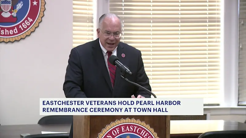 Story image: Remembering Pearl Harbor: Eastchester ceremony marks 84 years since attack