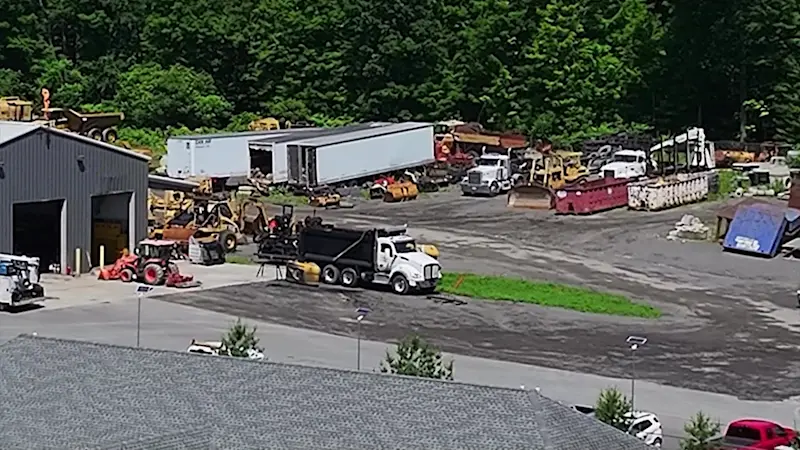 Story image: Pine Bush man injured in fiery explosion at Boyce Excavating in Wawayanda