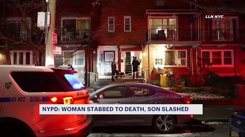 Story image: NYPD: 47-year-old mother killed, 15-year-old injured in Canarsie stabbing