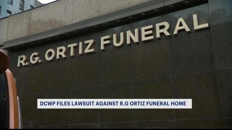 Story image: DCWP accuses R.G. Ortiz Funeral Homes of exploiting grieving families in lawsuit