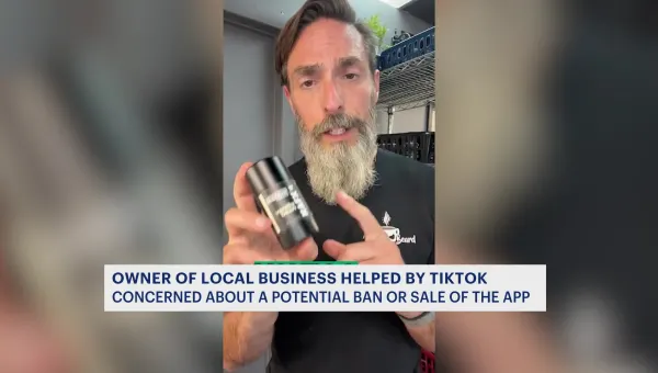 New Jersey man says his business and family are at risk if TikTok app is banned