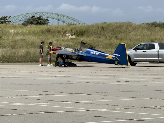 Small Plane at Robert Moses