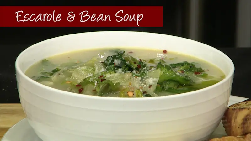 Story image: What's Cooking: Uncle Giuseppe's Marketplace's escarole and white bean soup