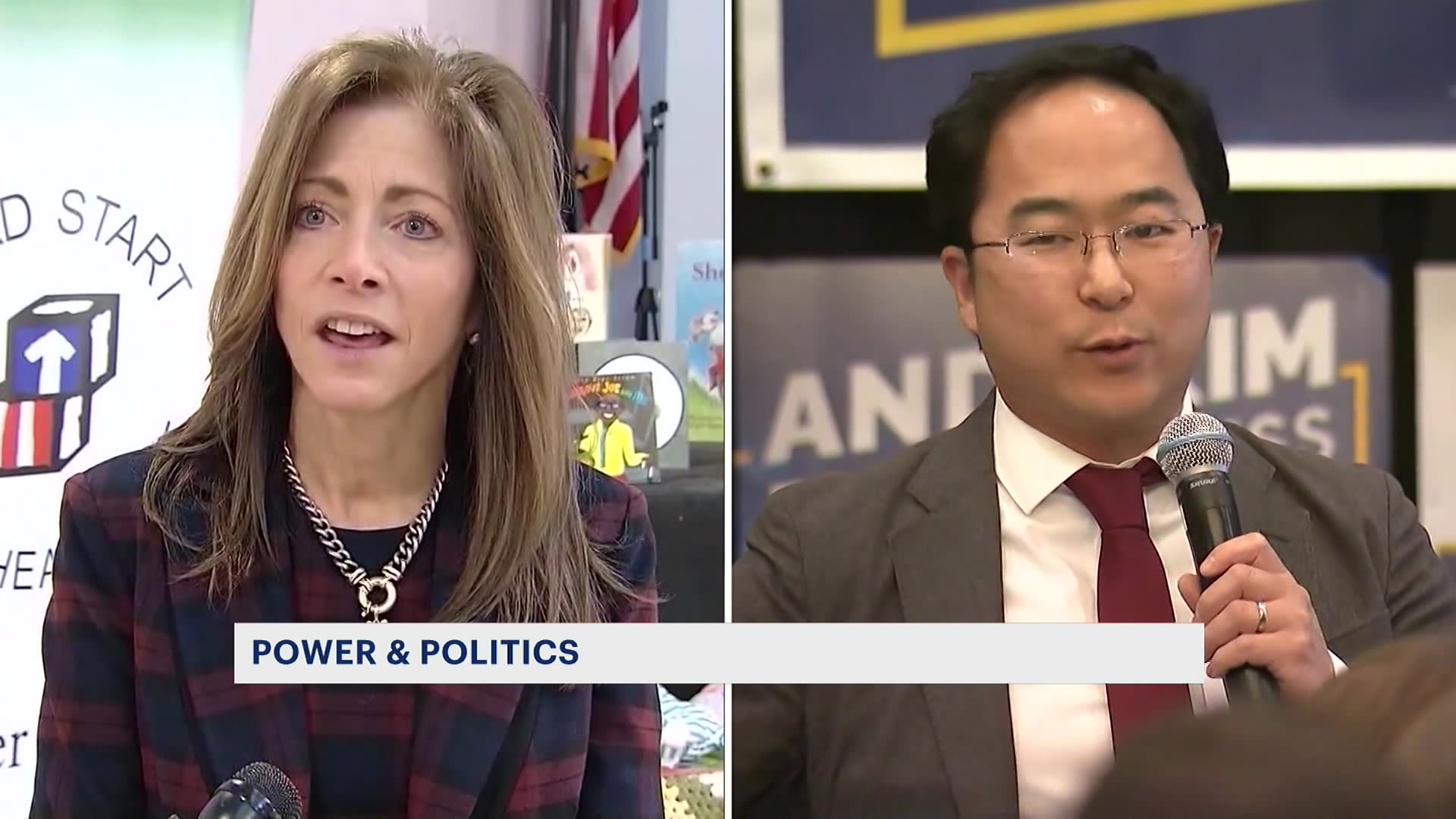 Power & Politics: First debate between NJ's first lady Tammy Murphy and ...