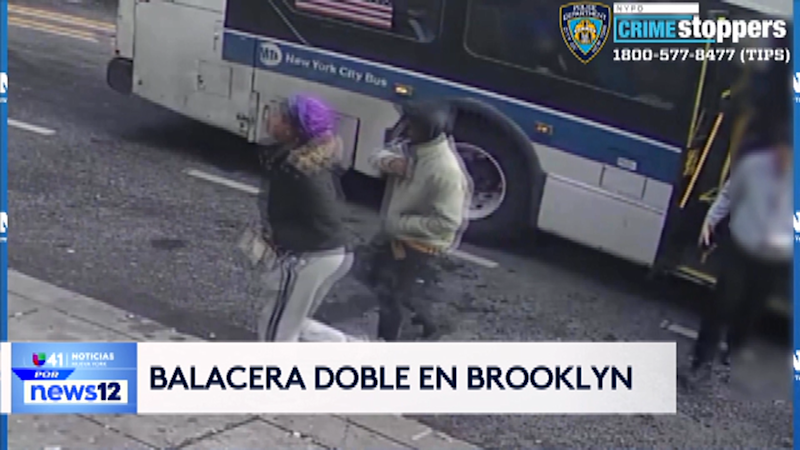 Story image: Univision 41 News Brief: Dos jóvenes son baleados en Brooklyn