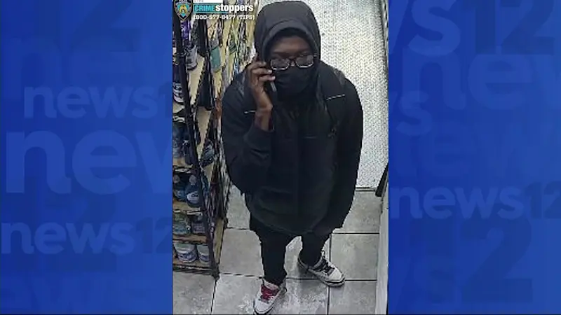 Story image: Brooklyn businesses targeted in knifepoint robberies; suspect caught on camera