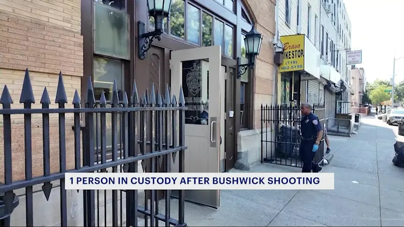 Story image: NYPD: Man shot inside Bushwick building, one person in custody