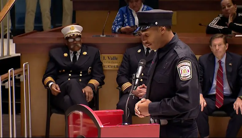 Story image: Bridgeport Fire Department Academy graduates new class of firefighters