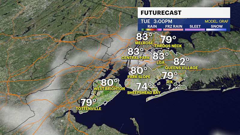 Story image: Several days of great summer weather before storms return to The Bronx