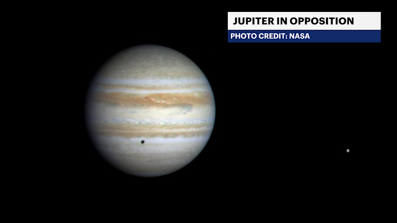 Story image: Best time to view Jupiter in opposition 