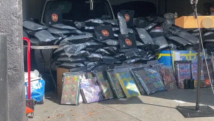 Story image: Massive illegal cannabis warehouse shut down in East New York; 2 arrested