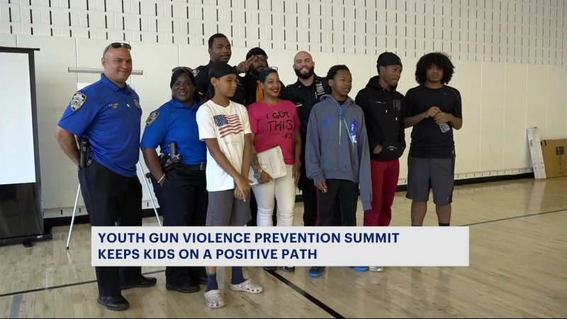 Story image: Youth Gun Violence Prevention Summit-basketball game aims to keep kids on positive path