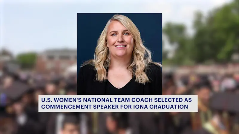 Story image: Olympic gold-winning soccer coach returns to Iona as commencement speaker