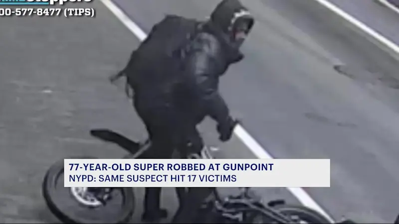 Story image: Concourse Village super was 16th victim in armed robbery pattern spanning Bronx and Manhattan, NYPD says