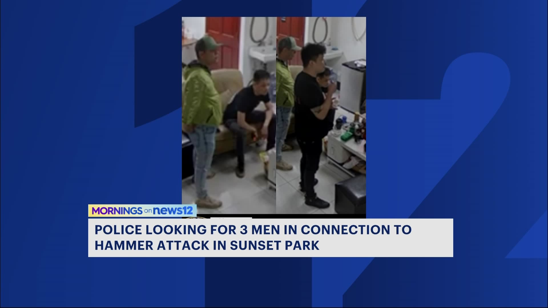 3 wanted in Sunset Park hammer attack, police say