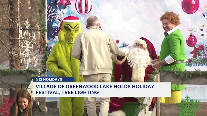 Story image: Greenwood Lake tree lighting and holiday festival celebrates families and businesses