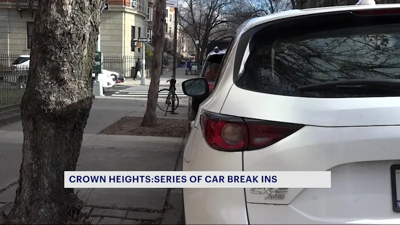 Story image: Police: Series of car break-ins in Crown Heights totals over $12K in stolen property