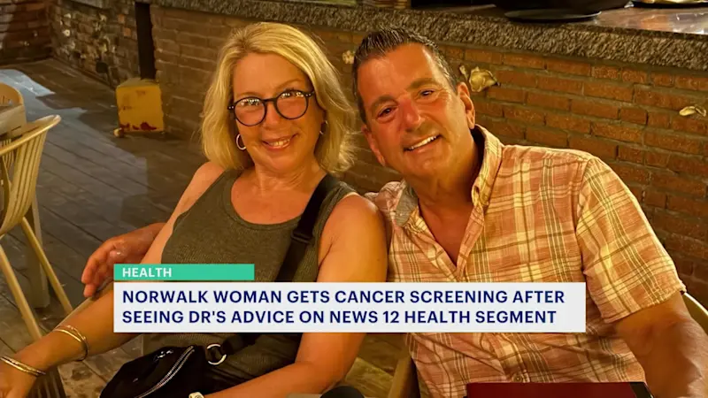 Story image: News 12 health report inspired viewer to get lung cancer screening. It saved her life