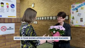 Brooklyn teacher honored by News 12 during Teacher Appreciation Week