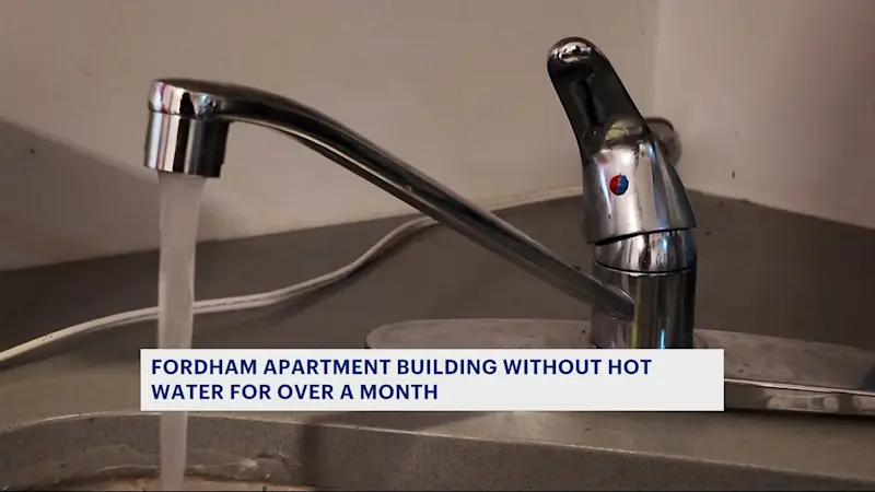 Story image: Fordham residents say they’ve been without hot water for over a month