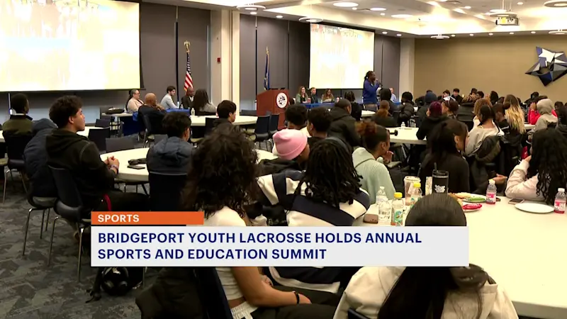Story image: 4th annual Bridgeport Youth Lacrosse Sports and Education Summit held