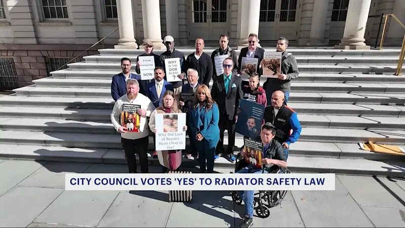 Story image: City Council passes radiator safety legislation in honor of Brooklyn boy killed in 2024