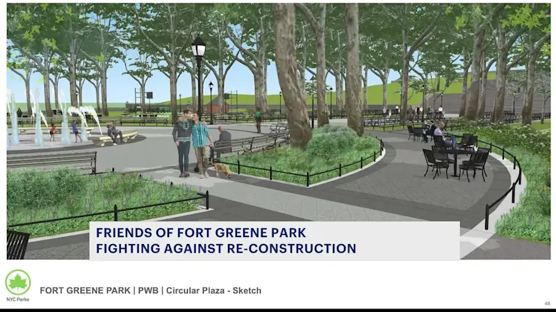 Story image: Judge tosses lawsuit over Fort Greene Park, allowing city to cut down trees