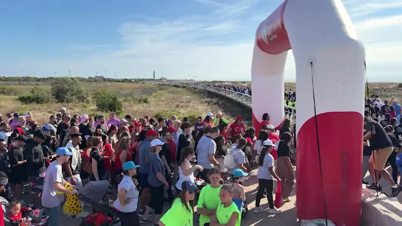 Story image: Long Island Heart Walk unites families, survivors and supporters at Jones Beach